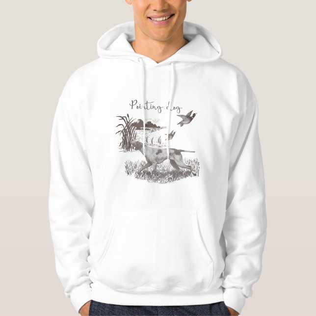 Pointhund Hoodie (Vorderseite)