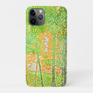Pointillistische Bäume Case-Mate iPhone Fall Hülle