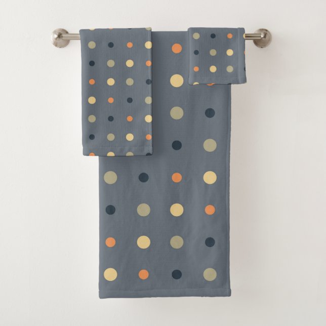 points bleu, jaune et orange (En situation)