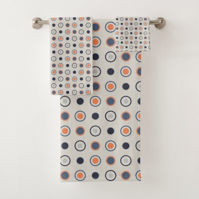 points bleus et oranges (En situation)