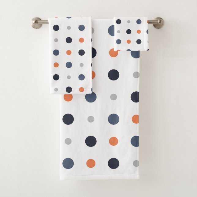 points bleus et oranges (En situation)