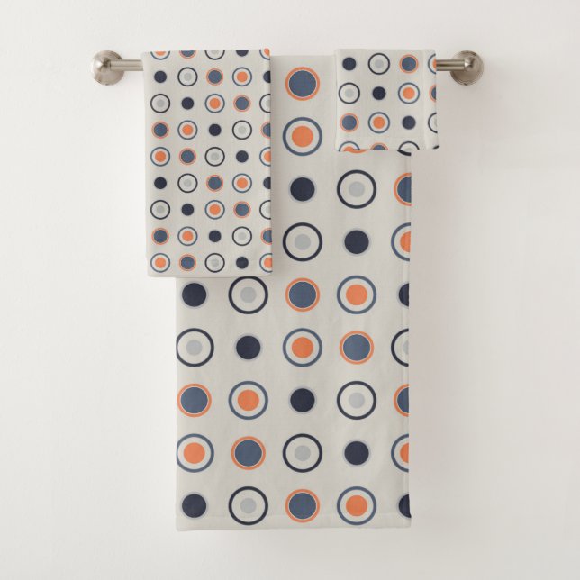 points bleus et oranges (En situation)