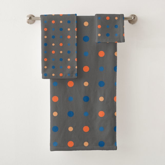 points bleus et oranges (En situation)