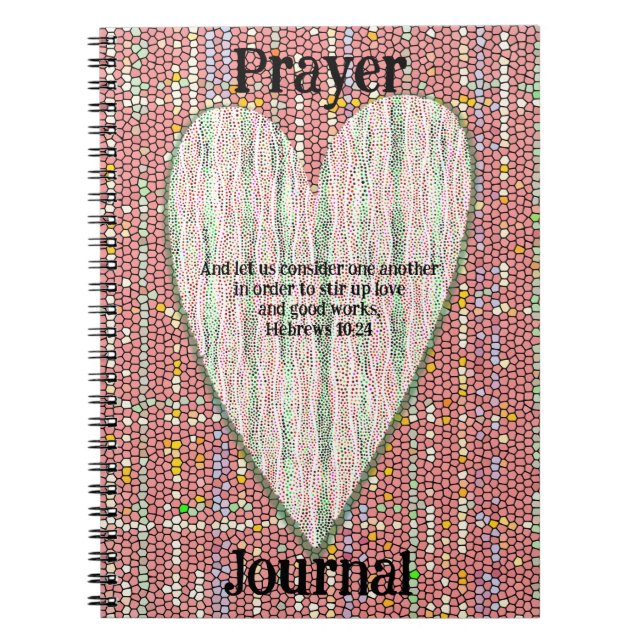 Points colorés Coeur Art Prayer Journal (Devant)