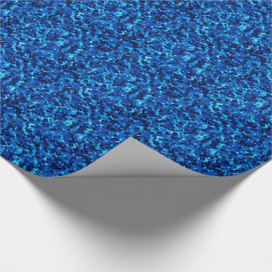 POINTS DE FÊTE 7-Bleu CADEAU PAPIER À REPASSER