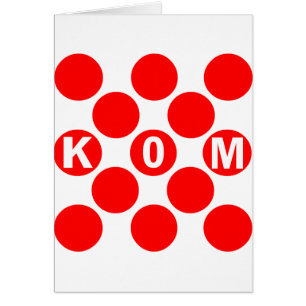 Points de rouge de KOM