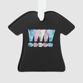 Points d'exclamation de fierté de transsexuel