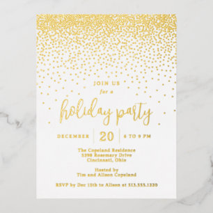 Points Éclairants Carte postale Invitation Vacance