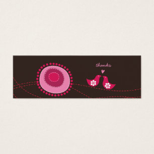 Points Fleurs Roses et Inséparables Mariage Favor