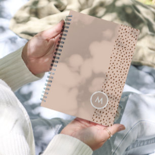 Points Monogram tendance Beige & Terracotta 2024