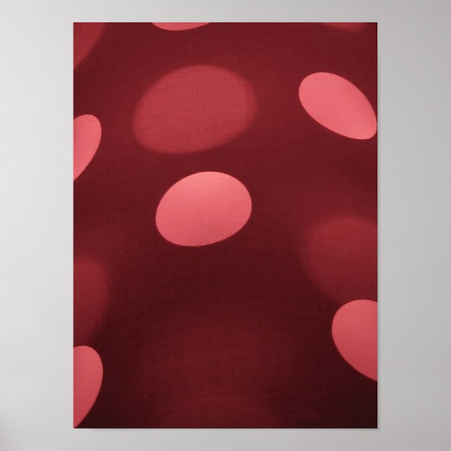 Points roses ~ Imprimer / Poster (Devant)