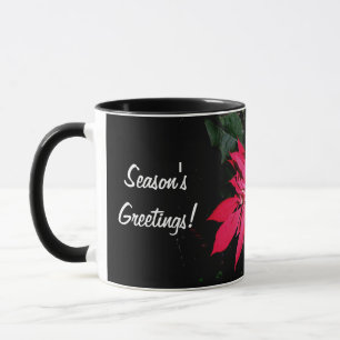 Pointsettia 3 tasse