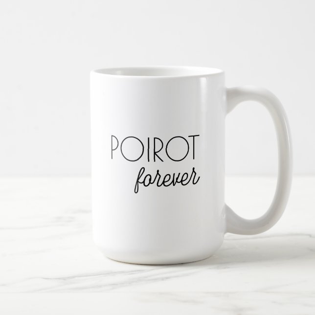 Poirot Forever Mug (Droite)