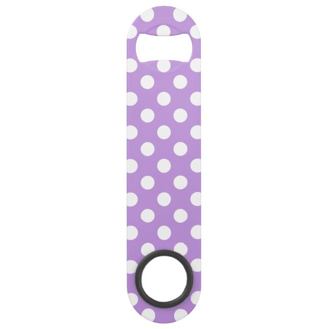 Pois blancs sur lilas (Devant)
