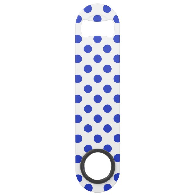 Pois bleu royal (Devant)