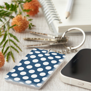 Pois Bleus de la Marine, Motif à points Polka, poi