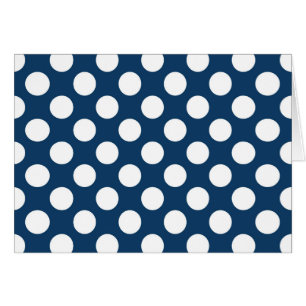 Pois Bleus de la Marine, Motif à points Polka, poi