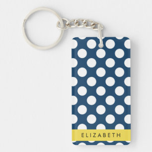 Pois Bleus de la Marine, Motif Pot Polka, Votre No