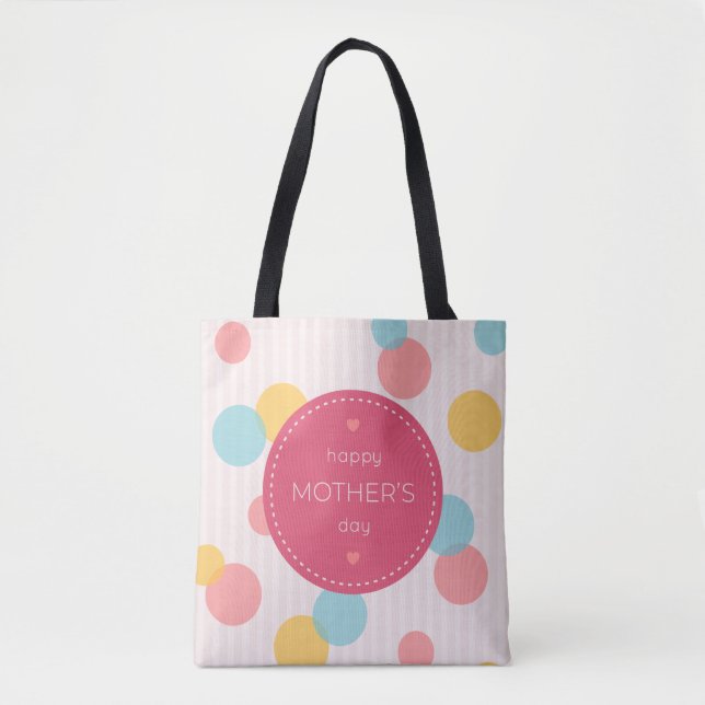 Pois Bonne fête des mères | SAC FOURRE-TOUT (Devant)