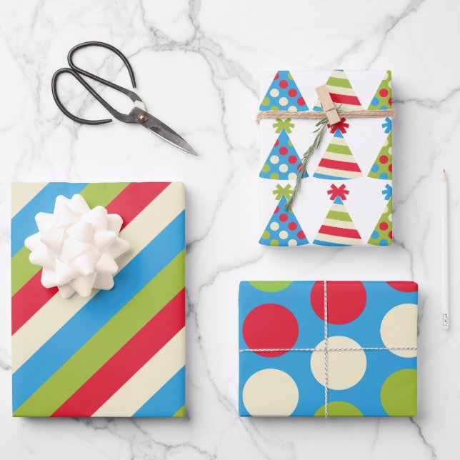 Pois Casquettes de fête Feuilles d'enveloppes cade (Recto)