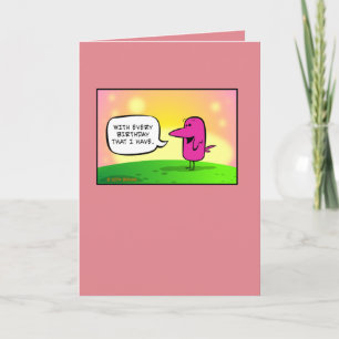 "Pois chiches !" Carte Anniversaire #101