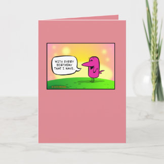 "Pois chiches !" Carte Anniversaire #101