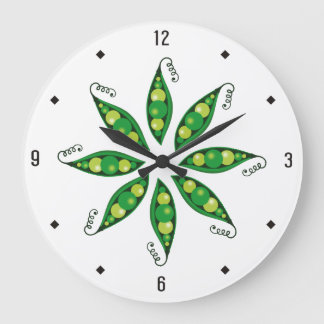 Pois de pois potager cuisine horloge cuisine
