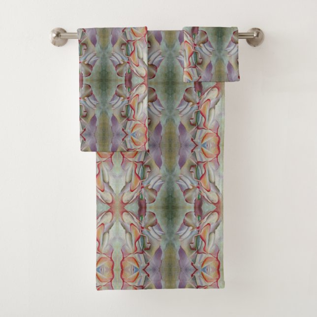 Pois doux rose vintage (En situation)