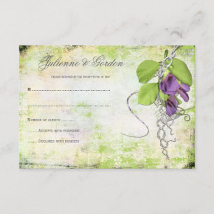 Pois doux RSVP de lavande pourpre