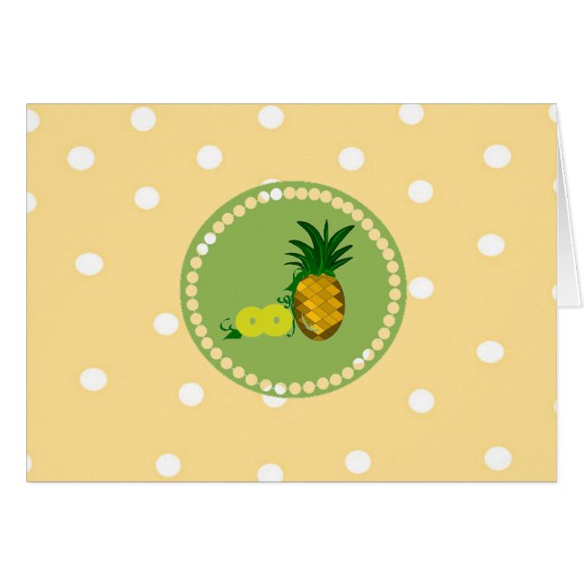 Pois Et Ananas (Devant Horizontal)