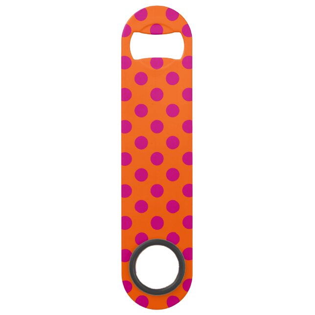 Pois Fuchsia orange (Devant)