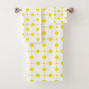 Pois Jaunes, Motif Polka Dot, Points, Pots