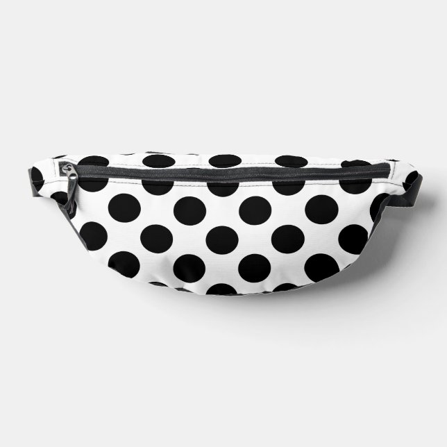 Pois, Motif Polka Dot, noir et blanc (Poser)