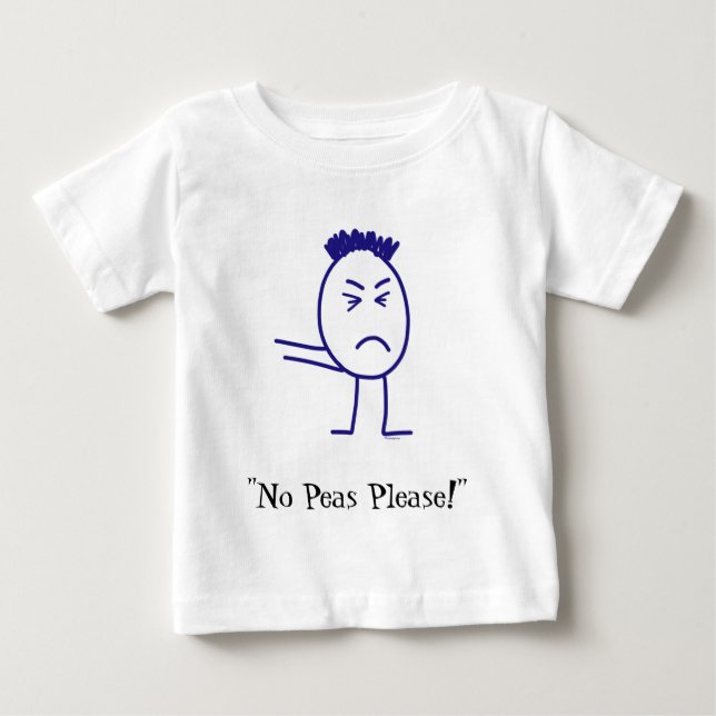 Pois ne satisfait pas ! T-shirt infantile (Devant)