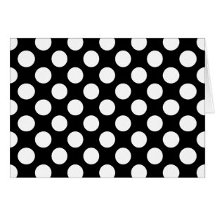 Pois noirs et blancs, Motif Polka
