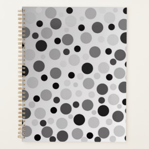 Pois Noirs Et Gris,