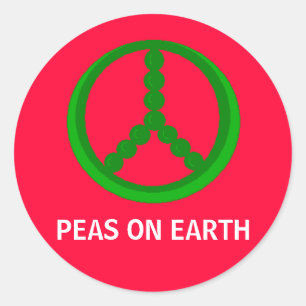 POIS (paix) SUR TERRE - autocollants
