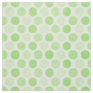 Pois point tissu vert