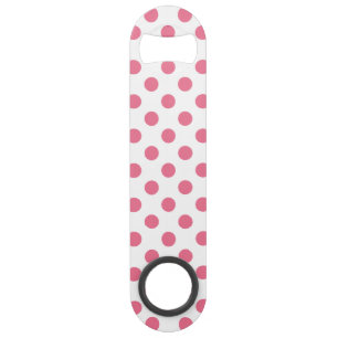Pois rose et blanc