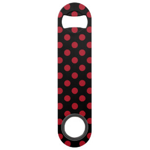 Pois rouge et noir
