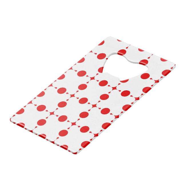 Pois rouges, Motif à points polka, points, pointil (Devant Angle)