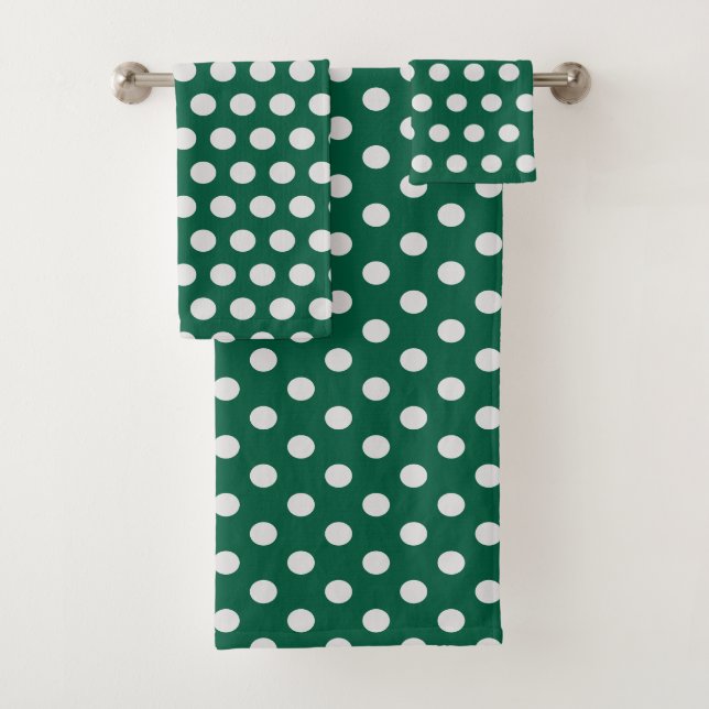 Pois verts et blancs (En situation)