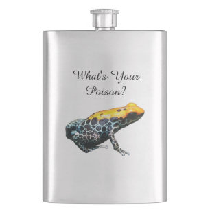 Poison Dart Frog Flachmann