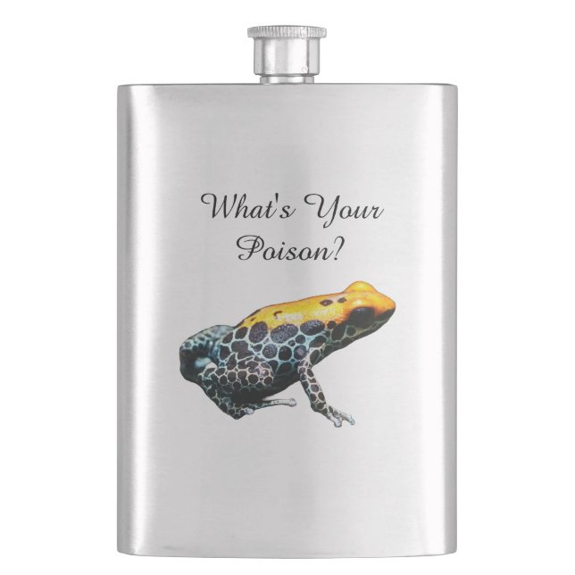 Poison Dart Frog Flachmann (Vorderseite)