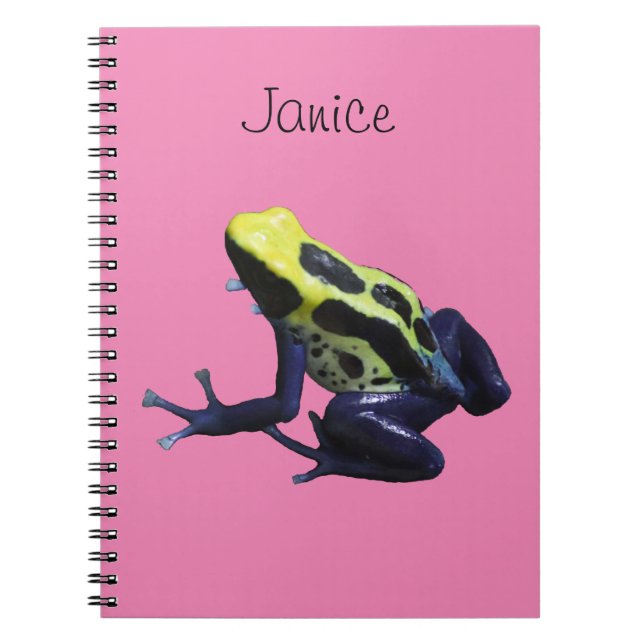 Poison Dart Frog Notizblock (Vorderseite)