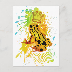 Poison_dart_frog Postkarte