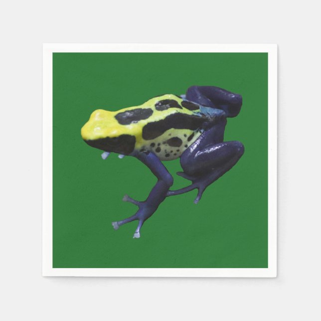Poison Dart Frog Serviette (Vorderseite)