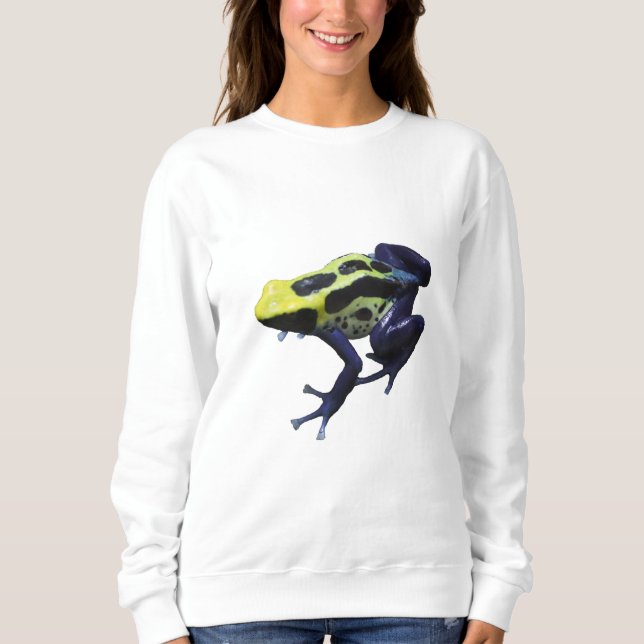 Poison Dart Frog Sweatshirt (Vorderseite)