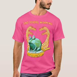 Poison Dart Frogs Cartoon Öko Rettete Planet Globa T-Shirt