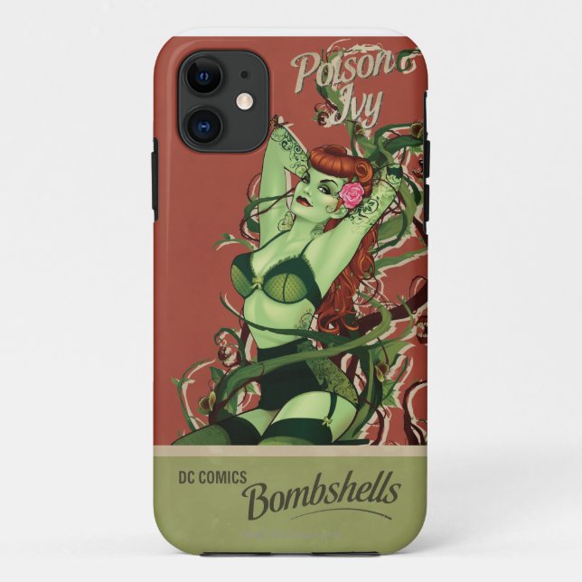 Poison Ivy Bombshell Case-Mate iPhone Hülle (Rückseite)